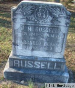 Margaret J Beaver Russell