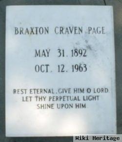 Braxton Craven Page