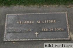 Hilaria M Liebergen Lipske