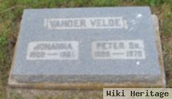 Johanna Gezina "josie" Wissink Vander Velde