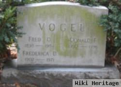 Frederica D Vogel