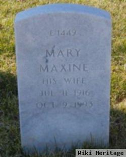 Mary Maxine Beeby Richter