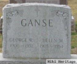 George W Ganse