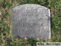 Alice Elizabeth Mccormick