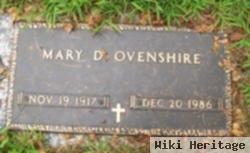 Mary D. Ovenshire