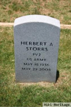 Herbert A Storrs