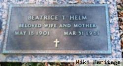 Beatrice T. Helm