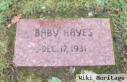 Baby Hayes