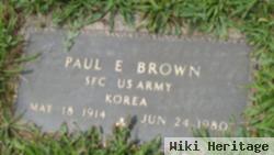 Paul Edward Brown