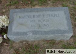 Mattie Horne Temple