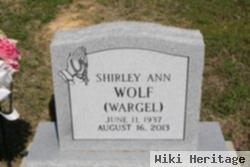 Shirley Ann Wargel Wolf