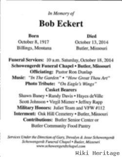 John Robert "bob" Eckert