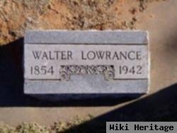 Walter Lowrance