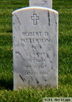 Robert D Patterson