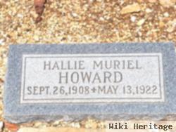 Hallie Muriel Howard