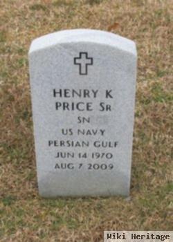 Henry K Price, Sr