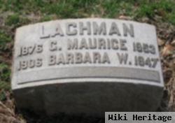 G. Maurice Lachman