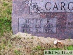 Betty Ruth Young Cargile