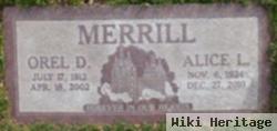 Orel Dennis Merrill