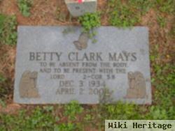 Betty Clark Mays