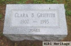 Clara B Jones Griffith