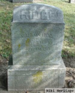 Mahlon Ridge