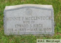 Minnie P Mcclintock