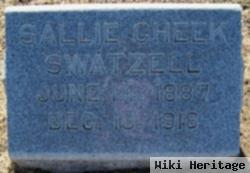 Sallie Sheek Swatzell