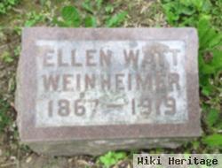 Ellen Watt Weinheimer