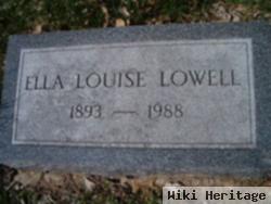 Ella Louise Lowell