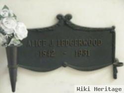 Alice J. Ledgerwood