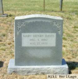 Mary Henry Davis