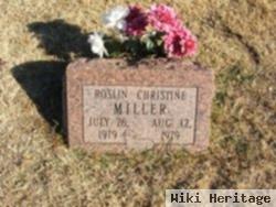 Roslin Christine Miller