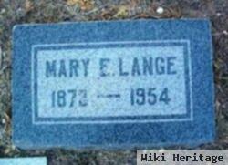 Mary Elizabeth Larremore Lange