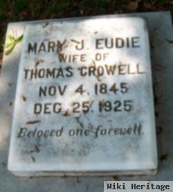 Mary Jane Eudie Crowell