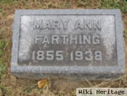 Mary Ann Robinson Farthing