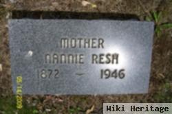 Nancy "nannie" Bash Resh