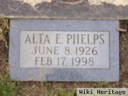 Alta Elsie Rice Phelps