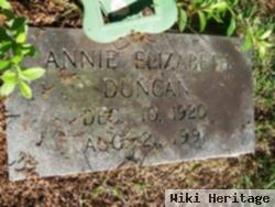 Annie Elizabeth Duncan