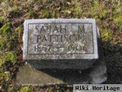 Sarah M. Pattison