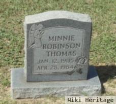 Minnie Robinson Thomas