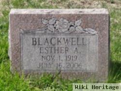 Esther Aurelia Mengel Blackwell