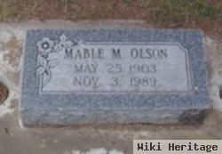 Mable M. Olson