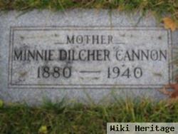 Minnie J. Dilcher Cannon