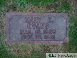 Mary E. Scott Evans