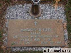 Marion B Sims