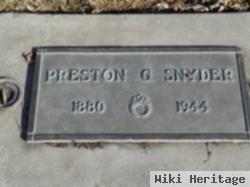 Preston Greek Snyder