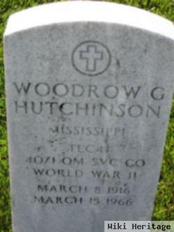 Woodrow G Hutchinson