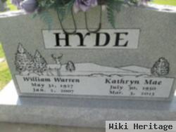 Kathryn Mae Williams Hyde