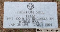 Pvt Preston Suel